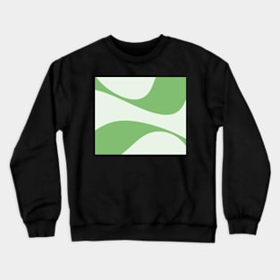 Abstract - green. Crewneck Sweatshirt